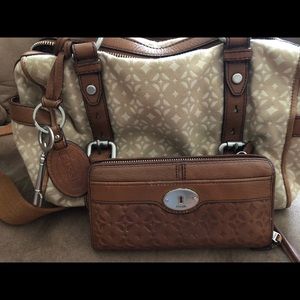 Fossil Purse and Wallet Set